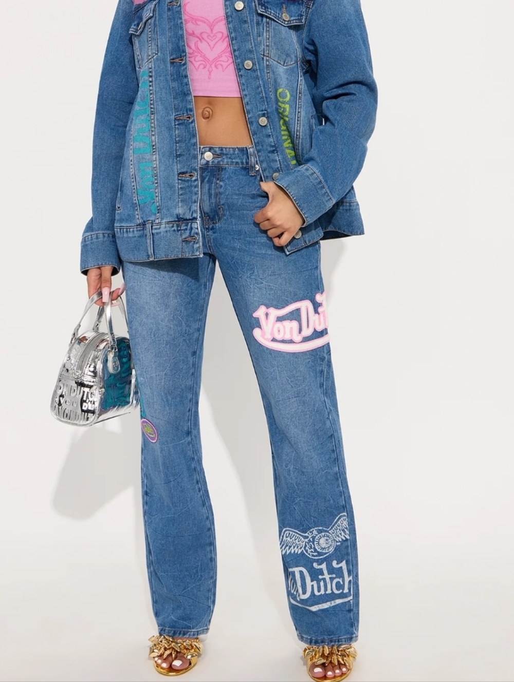Von Dutch Denim Iconic Straight-Leg Jeans